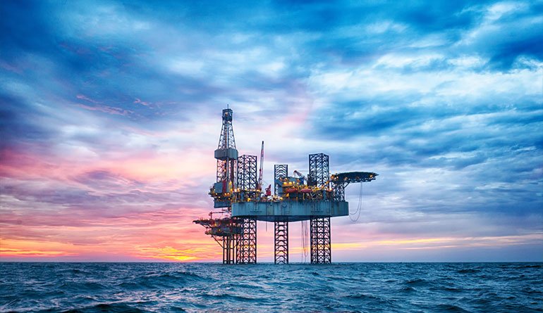 service oil gas platform