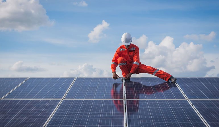 service solar power