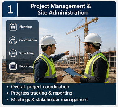 Project Management & Site Administration
