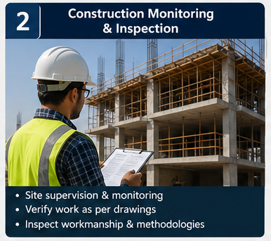Construction Monitoring & Inspection