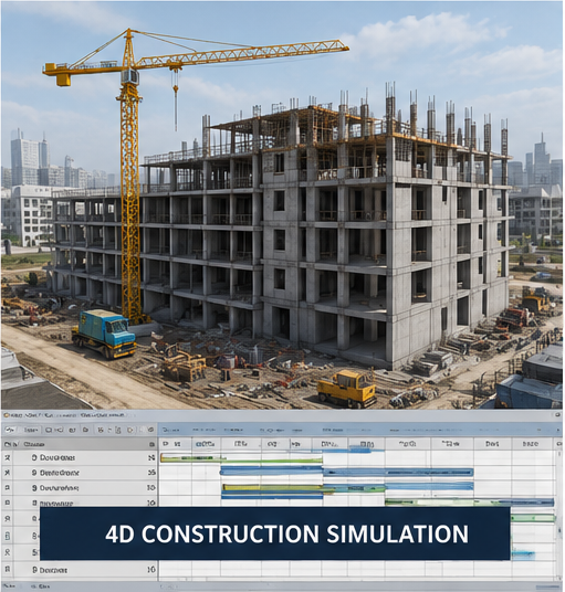 4D Construction Simulation