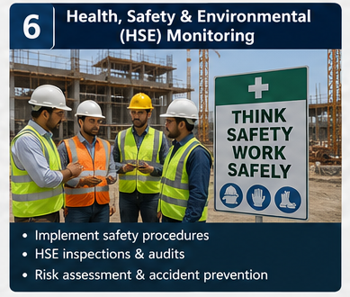 Health, Safety & Environmental (HSE) Monitoring